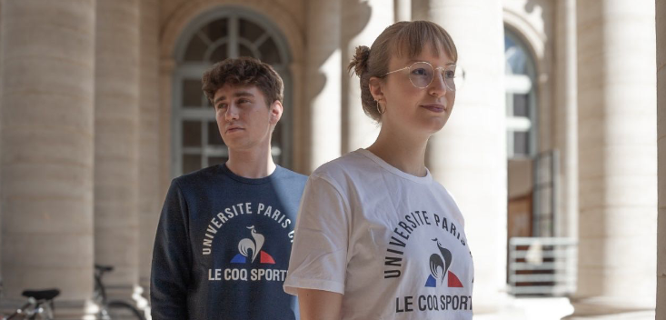 Université Paris Cité X Le Coq Sportif : découvrez la collab